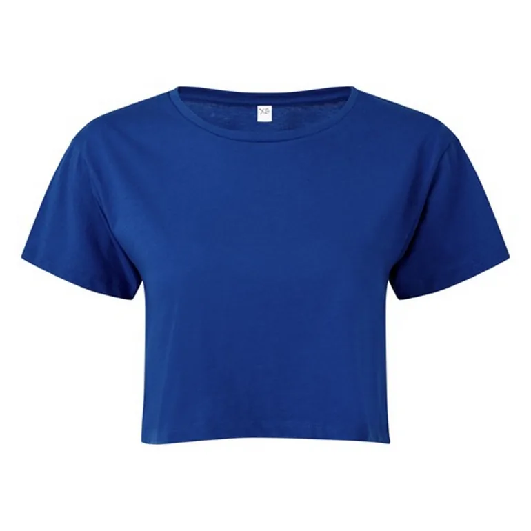 TriDri Womens/Ladies TriDri Crop Top - Royal