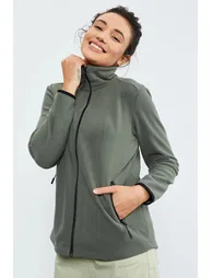 TOMMY Women's Plush Zip-Front Sweatshirt - 4