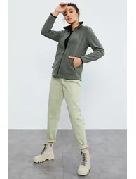 TOMMY Women's Plush Zip-Front Sweatshirt - 1