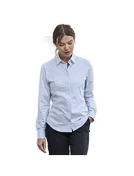 Tee Jays Womens/Ladies Stretch Shirt - Light Blue