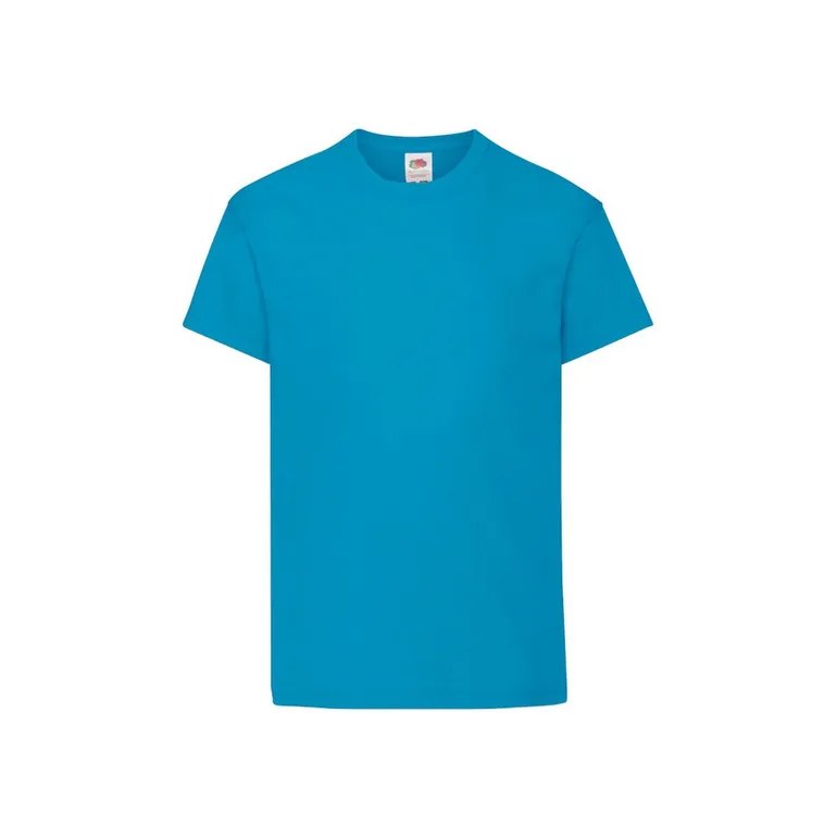 Fruit of the Loom Childrens/Kids Original T-Shirt - Azure Blue - 1