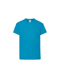 Fruit of the Loom Childrens/Kids Original T-Shirt - Azure Blue - 1