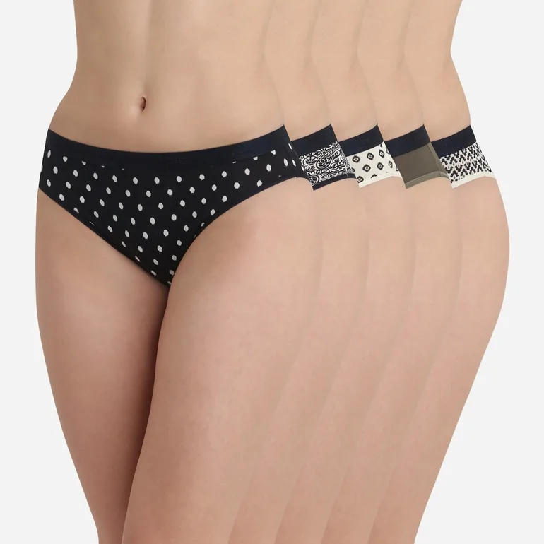 Pack of 5 Dim Pocket Cotton Briefs