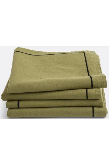 Bourdon Washed Linen/Cotton Napkins