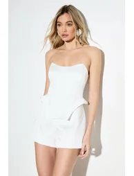 Satin Twill Bonded Playsuit