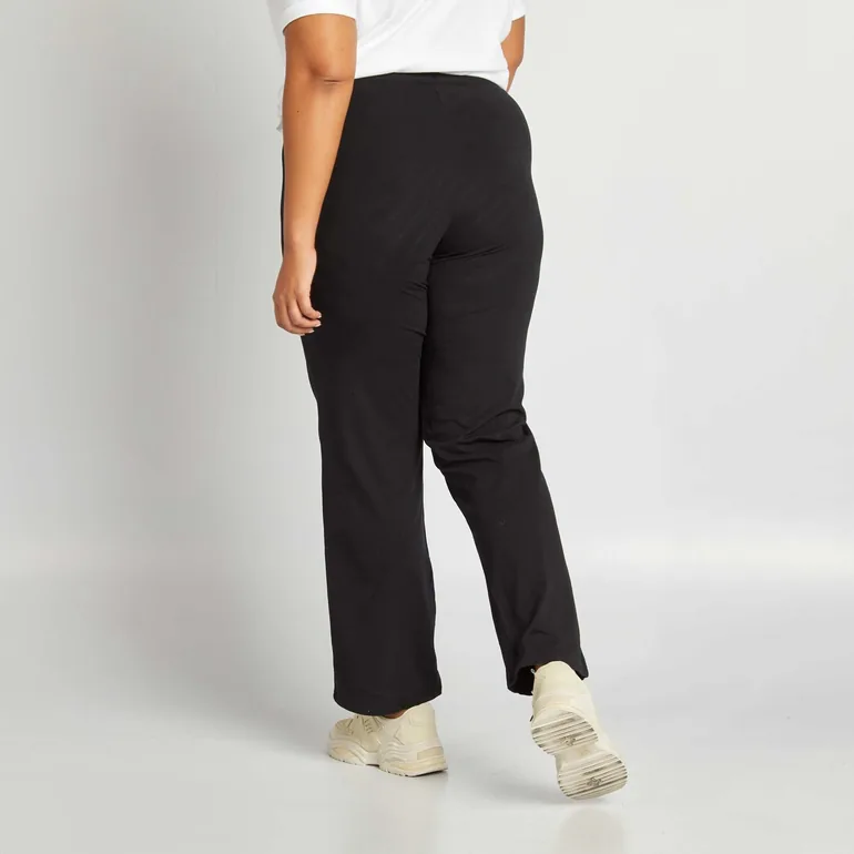 Straight joggers black - 3