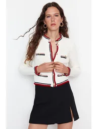 Cardigan - Ecru - Regular fit - 2