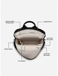 Women Black Phoenix Backpack - 3