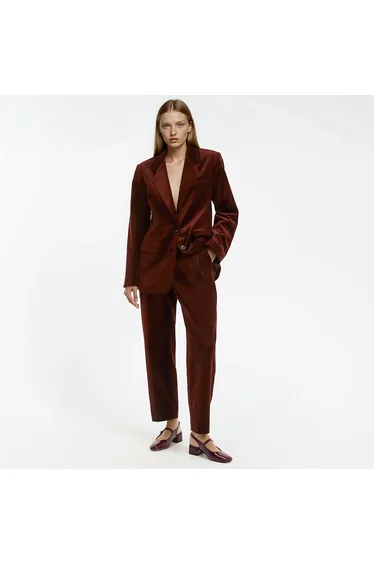 AndrÃ©e Signature Blazer in Smooth Velour