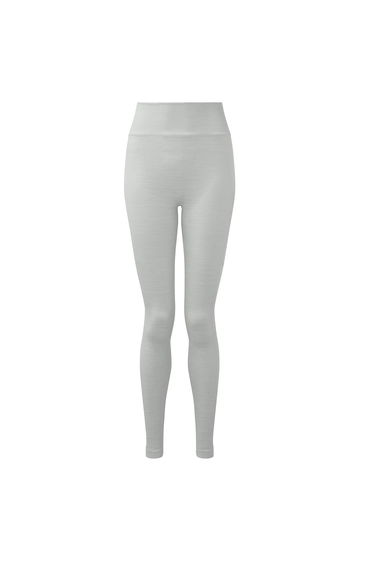 TriDri Womens/Ladies Melange Sculpted Seamless 3D Leggings - Cool Grey
