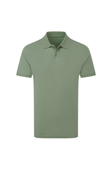 Asquith & Fox Mens Premium Mercerised Cotton Polo Shirt - Fern