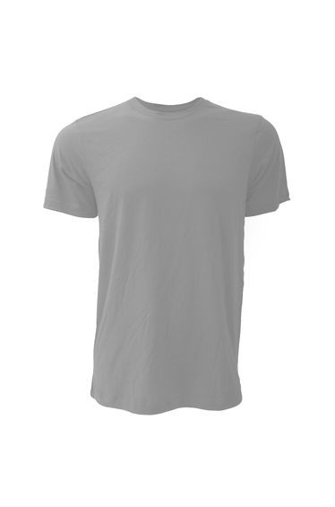 Canvas Unisex Jersey Crew Neck T-Shirt / Mens Short Sleeve T-Shirt - Athletic Heather