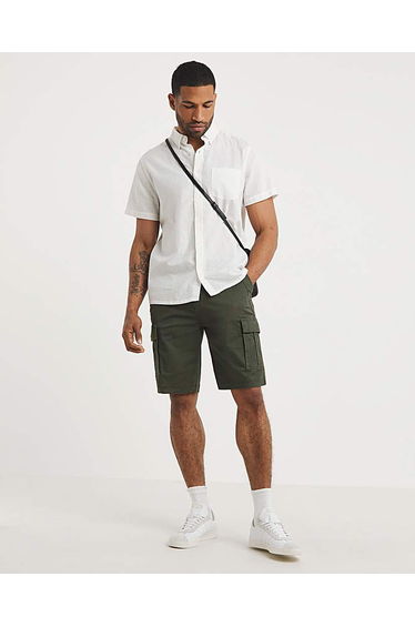 Cotton Stretch Cargo Short