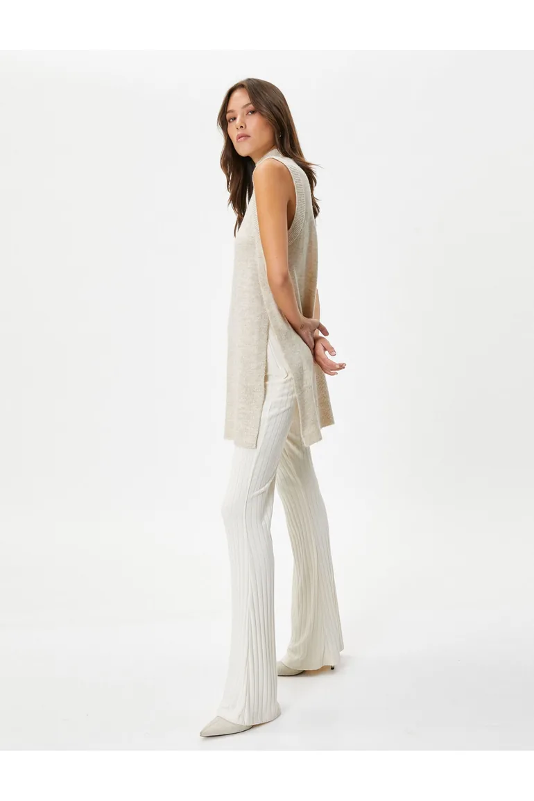 Women's Beige Vest