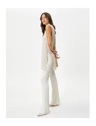 Women's Beige Vest