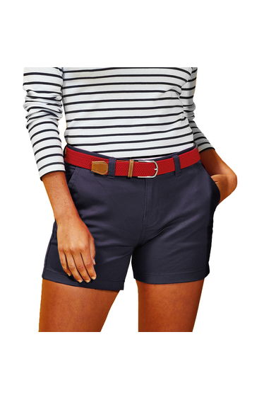 Asquith & Fox Womens/Ladies Classic Fit Shorts - Navy