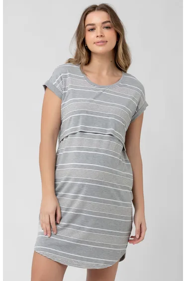 Stevie Nursing Lounge Dress