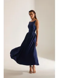 Heaven Flared Skirt Strap Engagement Dress - 3