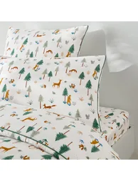 Grizzly Animal Print Flannel Child's Pillowcase - 2