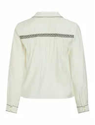 Embroidered Detail Blouse - 1