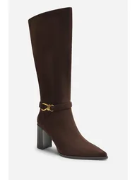 Winona Wide Fit Knot Trim Detail Knee High Boots - 3