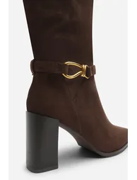 Winona Wide Fit Knot Trim Detail Knee High Boots - 6