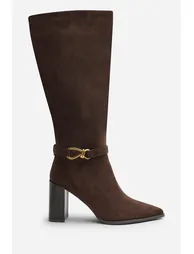 Winona Wide Fit Knot Trim Detail Knee High Boots - 2