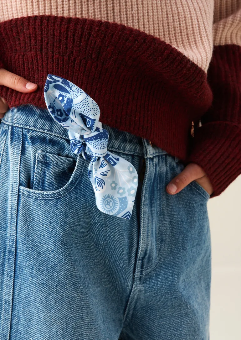 Arli Relaxed Fit Jean - Blue - 5