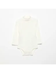 Pack of 3 Turtleneck Bodysuits PINK - 2