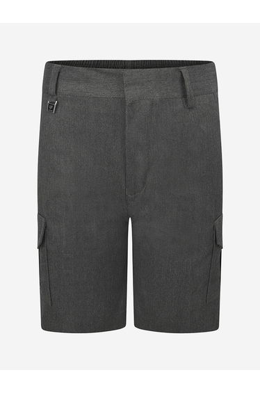Zeco Kids School Cargo Shorts in Grey