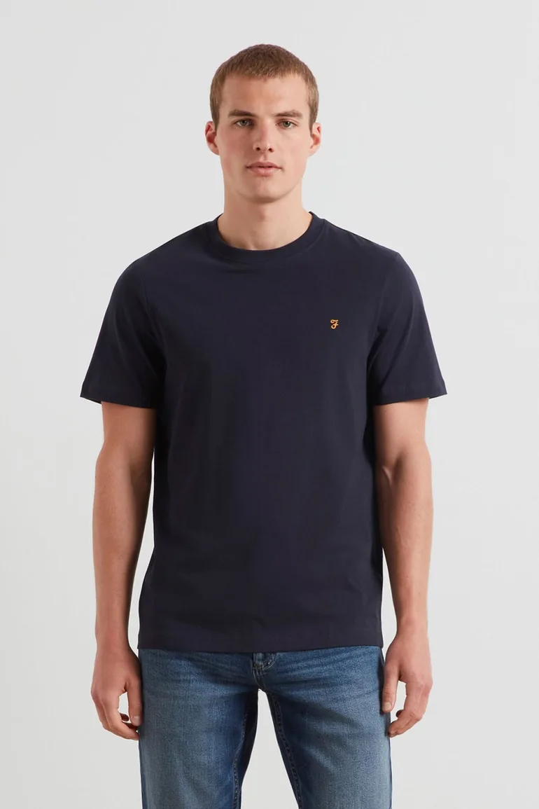 Danny Reg Ss Tee True Navy