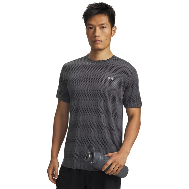 Under Armour Mens Velociti Performance Gym T-Shirt - Castle Rock Grey