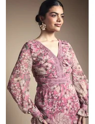 Tiered Bias Midi Dress - 3