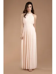 TFNC Serene Nude Maxi Dress - 2