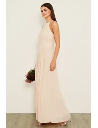 TFNC Serene Nude Maxi Dress - 4