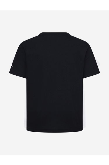 Boys MJ Wordmark Embroidered T-Shirt in Black product thumbnail 2