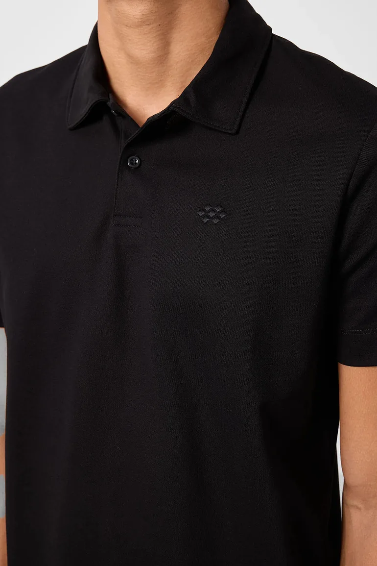 TOMMY Men's Cotton-Blend Polo T-Shirt - 2