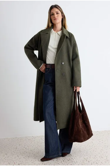 Coat - Khaki - Basic