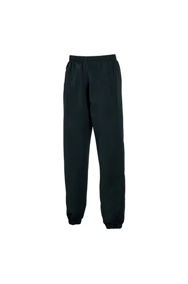 Tombo Teamsport Mens Sports Lined Tracksuit Bottoms / Jog Pants - Black
