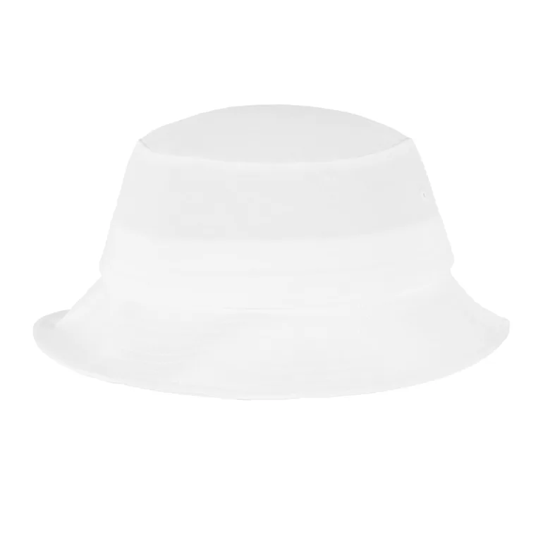 Flexfit Unisex Adult Cotton Twill Bucket Hat - White