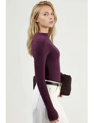 BUSEM Long Sleeve Slim Fit Blouse - 2