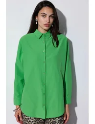 BDART Oversized Long Sleeve Button-Up Shirt - 4