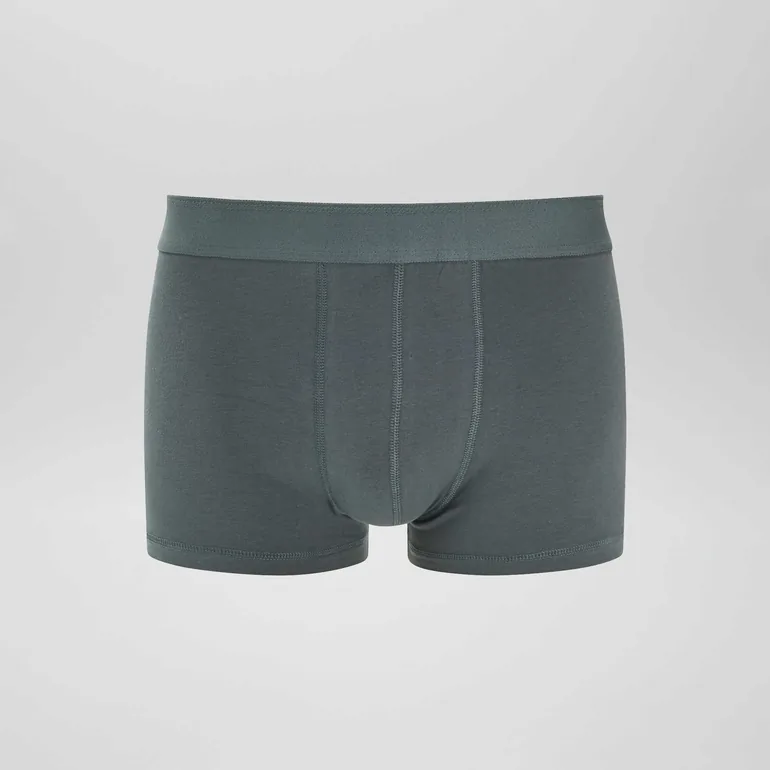 Pack of 3 plain boxers KHAKI - 3