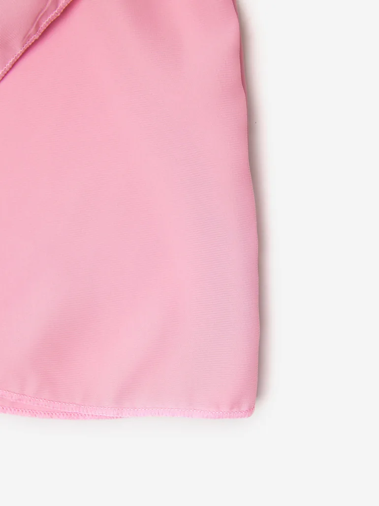Girls Pirouette Sheer Skirt in Pink - 4