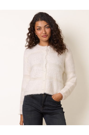 Soft Touch Button Cardigan product thumbnail 3
