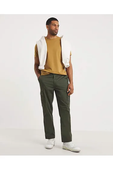 Cotton Stretch Cargo Trouser