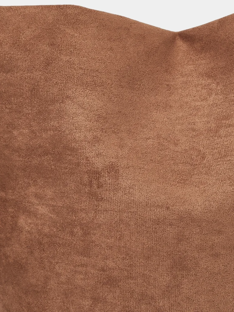 Brown Suede Look Bucket Bag - 2