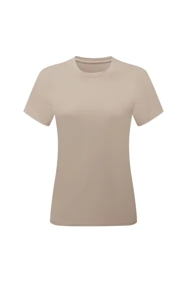 TriDri Womens/Ladies Ion-Charge T-Shirt - Stone