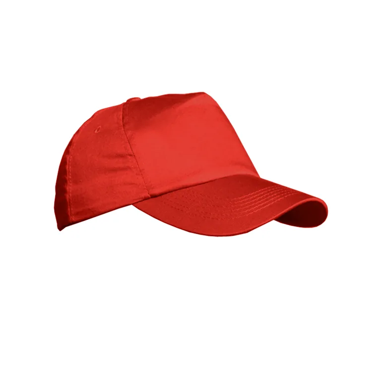 Result Unisex Plain Baseball Cap - Red