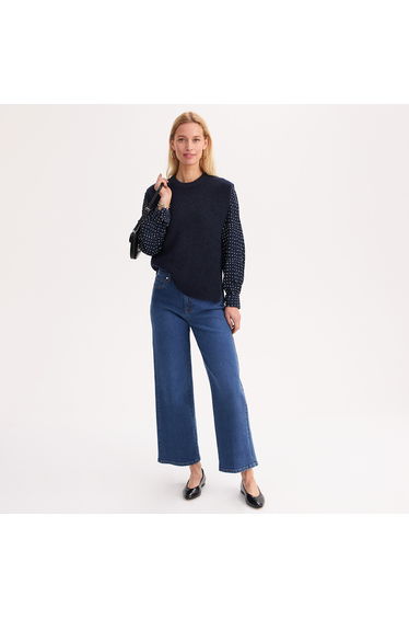 Wool and Alpaca Blend Sleeveless Jumper/Sweater